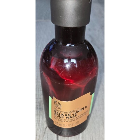The Body Shop BALKAN JUNIPER SPA OF THE WORLD Body Wash 8.4 oz - Picture 4 of 4